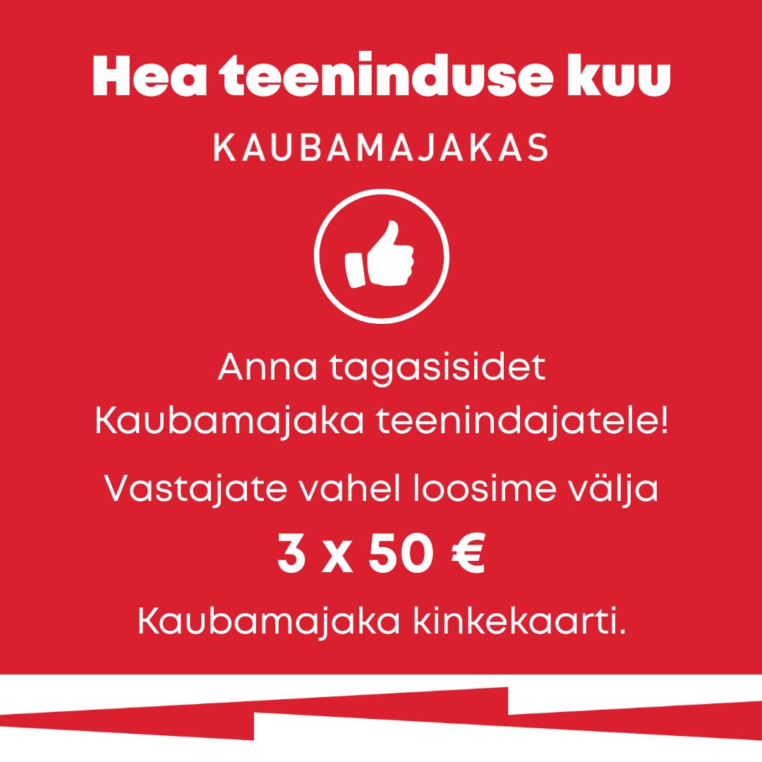 Hea teeninduse kuu Kaubamajakas