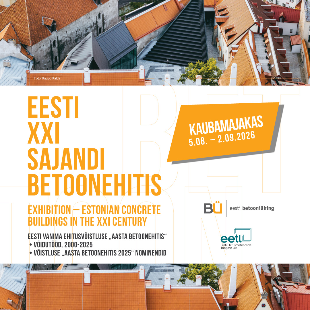 Uus näitus Kaubamajakas – Eesti 21. sajandi betoonehitis